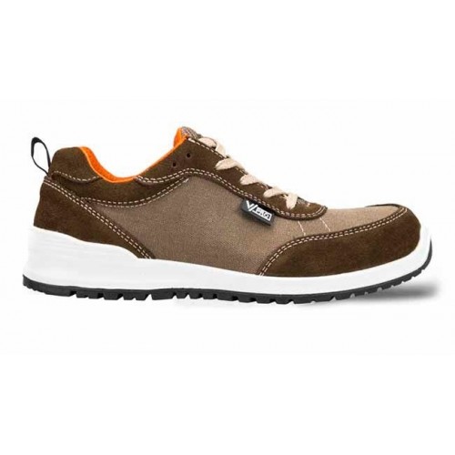 707002.ZAPATO S1P SRC LIBRE DE METAL MARRÓN/NARANJA 36