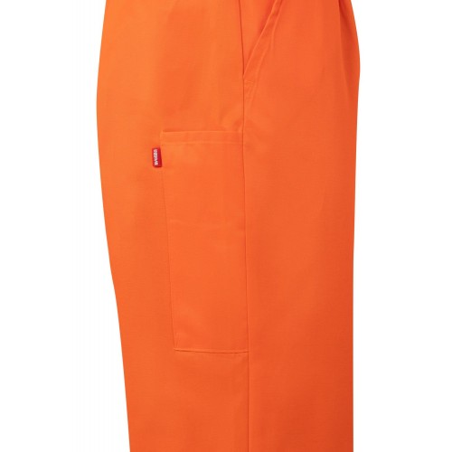 F160.PANTALÓN FORRADO AV NARANJA FLÚOR 2XL