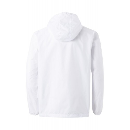 WZ60U.CORTAVIENTO UNISEX WHITE 2XL