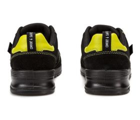 707004.ZAPATO S1P SRC LIBRE DE METAL NEGRO/ AMARILLO FLUOR 36