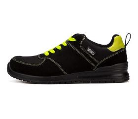 707004.ZAPATO S1P SRC LIBRE DE METAL NEGRO/ AMARILLO FLUOR 36