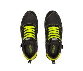 707004Y.ZAPATO S1P ESD SRC METAL FREE NEGRO/AMARILLO FLÚOR 35