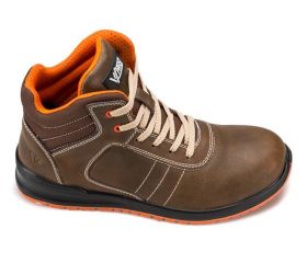 707006.BOTA S3 SRC LIBRE DE METAL MARRÓN/NARANJA 36