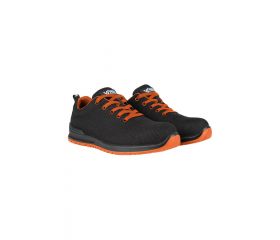 707007C.ZAPATO S1P ESD SRC METAL FREE NEGRO/NARANJA 35