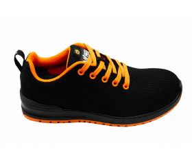 707007C.ZAPATO S1P ESD SRC METAL FREE NEGRO/NARANJA 35