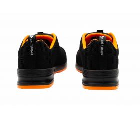 707007C.ZAPATO S1P ESD SRC METAL FREE NEGRO/NARANJA 35