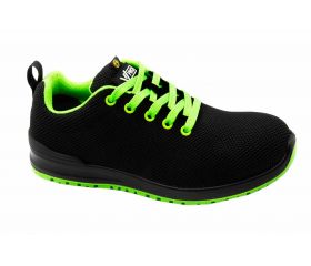 707007L.ZAPATO S1P ESD SRC METAL FREE NEGRO/VERDE LIMA 35