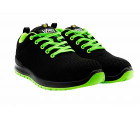 707007L.ZAPATO S1P ESD SRC METAL FREE NEGRO/VERDE LIMA 35