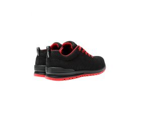 707007R.ZAPATO S1P ESD SRC METAL FREE NEGRO/ROJO 35