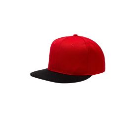 MCT600V.GORRA 6 PANELES RED/BLACK U