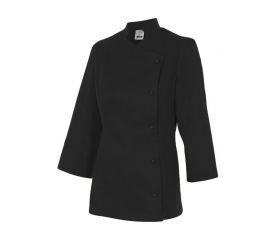 MELISA.CHAQUETA COCINA ML MUJER NEGRO 36