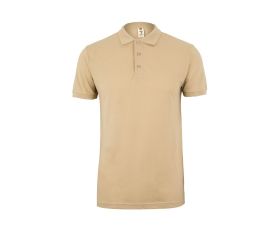 MK215CV.POLO MANGA CORTA 210 SAND 2XL