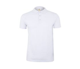 MK215WV.POLO MANGA CORTA 210 WHITE 2XL