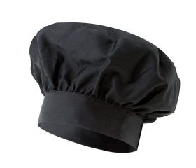 VAINILLA.GORRO COCINA FRANCÉS NEGRO U