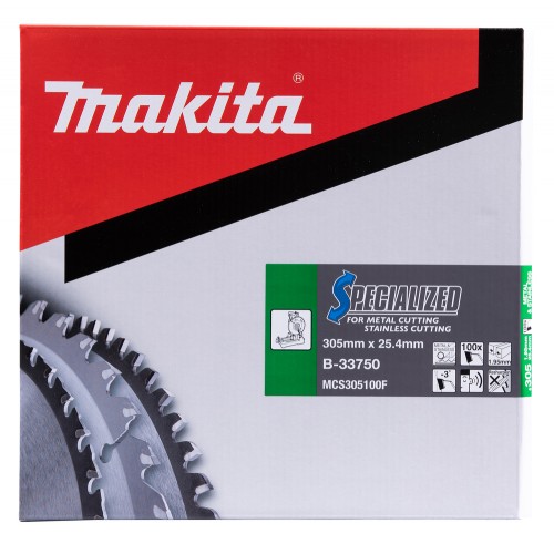 B-33750 Disco sierra circular , Specialized T.C.T, 305 x 25,4 mm, 100 D