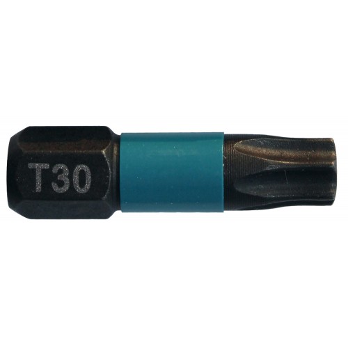 B-63694 Punta Impact Black, T30, 25 mm, 2 pcs