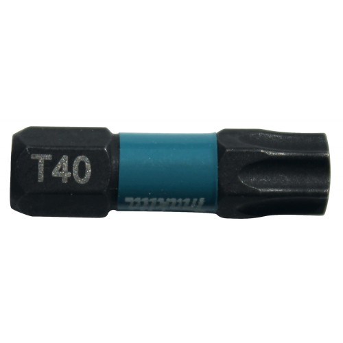 B-63703 Punta Impact Black, T40, 25 mm, 2 pcs