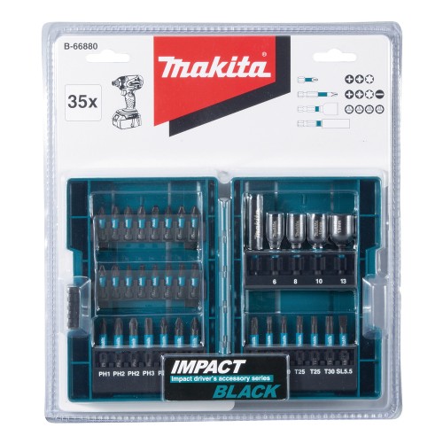 B-66880 Estuche de puntas Impact Black, 35 pcs