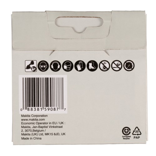 D-74837 Disco de carburo de tungsteno, 76 x 10 mm