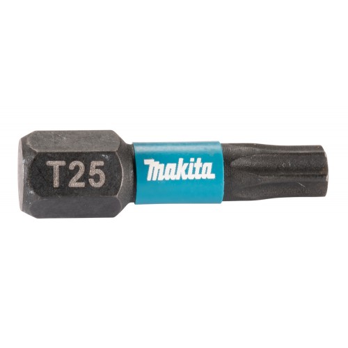 E-12398 Punta Impact Black, T25, 25 mm, 25 pcs