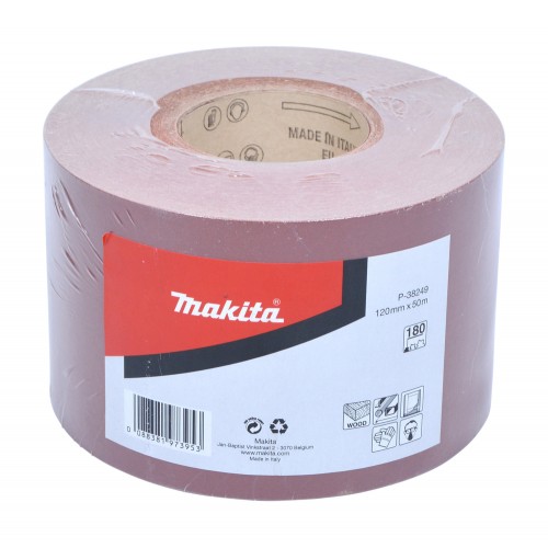 P-38249 Rollo de lija, 120 mm x 50 m, 180G