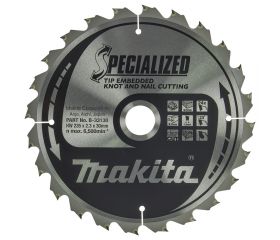 B-33130 Disco sierra circular , Specialized T.C.T, 235 x 30 mm, 24 D