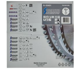 B-33401 Disco sierra circular , Specialized T.C.T, 350 x 30 mm, 100 D