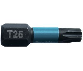 B-63688 Punta Impact Black, T25, 25 mm, 2 pcs