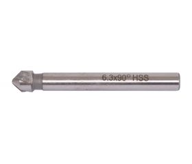 D-37437 Avellanador de acero 90°, HSS, 6,3 mm