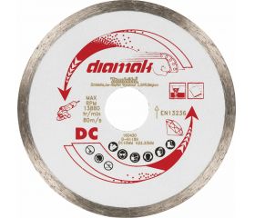 D-61189 Disco de diamante Diamak , 110 x 22,23 mm, Seco