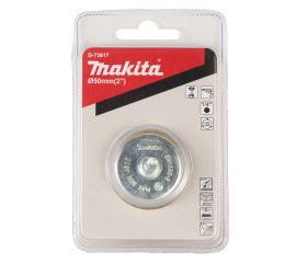 D-73617 Copa ondulada latonada para taladro 50 mm, 0,3 mm, 1/4