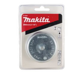 D-73645 Copa ondulada latonada para taladro 80 mm, 0,3 mm, 1/4