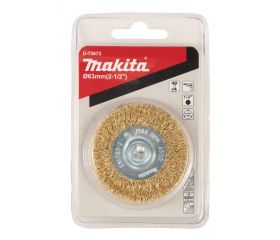 D-73673 Cepillo oblicuo latonado para taladro, 63 mm, 0,3 mm, 1/4