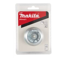 D-73807 Copa ondulada latonada para taladro 75 mm, 0,5 mm