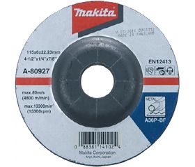 D-74485 Disco esmerilador 115 x 6,0 mm, A24P