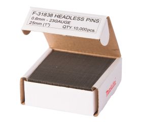 F-31838 Clavos pin, 0,6 x 25 mm, 23 Ga, 10 000 pcs