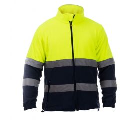 POLAR PLANET HV POLAR FLEECE YELLOW-NAVY