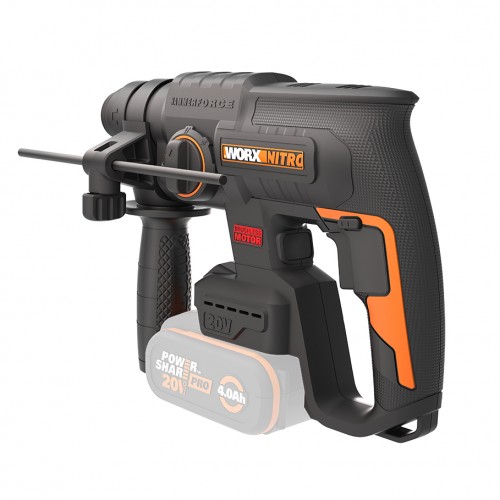 Worx WX381.9 - Martillo SDS-Plus BL 20V (S/bat)