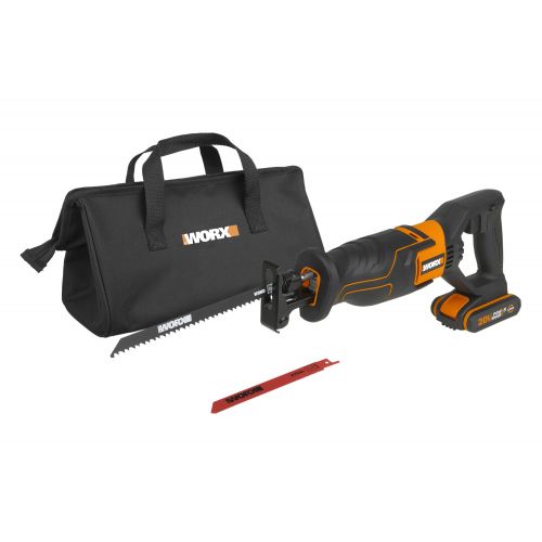 Worx WX500 - Sierra de sable 20V 2.0Ah (1 bat)