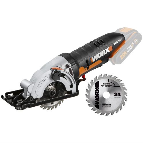 Worx WX527.9 - Sierra Circular Worxsaw 27mm 20V S/bat