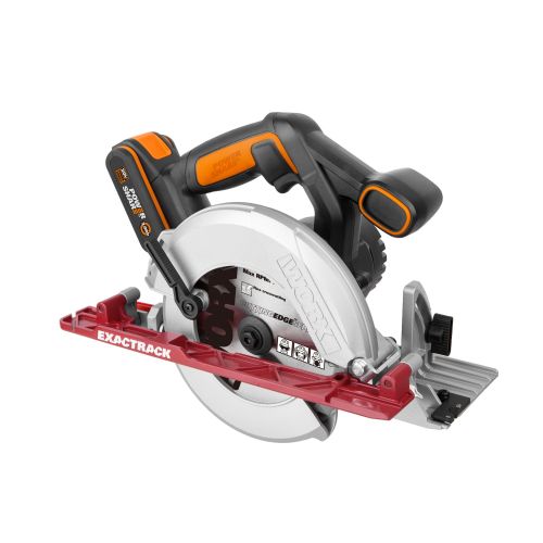 Worx WX530 - Sierra circular Exactrack 20V 2.0Ah (1 bat)