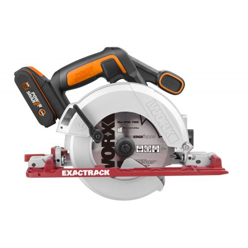 Worx WX530 - Sierra circular Exactrack 20V 2.0Ah (1 bat)