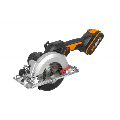 Worx WX531 - Sierra circular Brushless Worxsaw 46mm 20V 2.0Ah (1 bat)