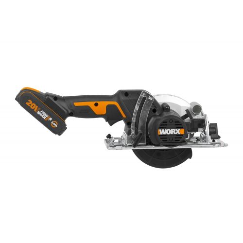 Worx WX531 - Sierra circular Brushless Worxsaw 46mm 20V 2.0Ah (1 bat)