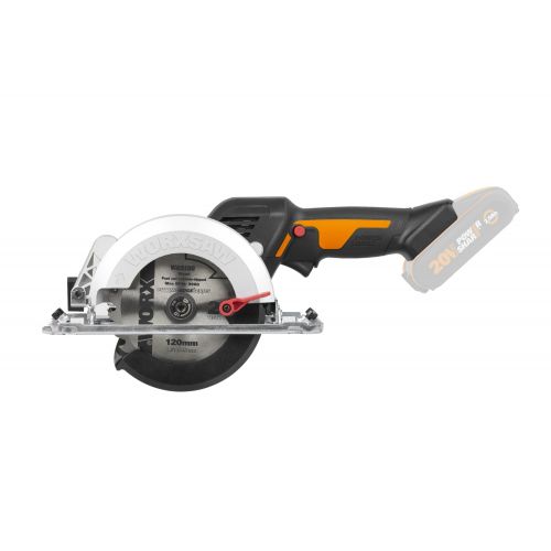 Worx WX531.9 - Sierra circular Brushless Worxsaw 46mm 20V (S/bat)