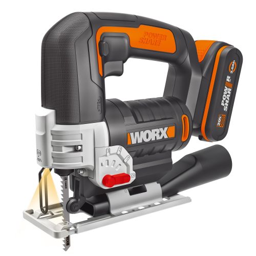 Worx WX543 - Sierra de calar pendular 20V 2.0Ah (1bat)