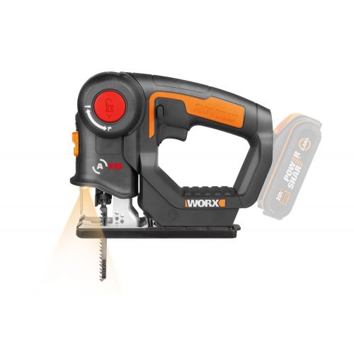 Worx WX550.9 - Sierra 2en1, sable/calar pendular 20V (S/bat)