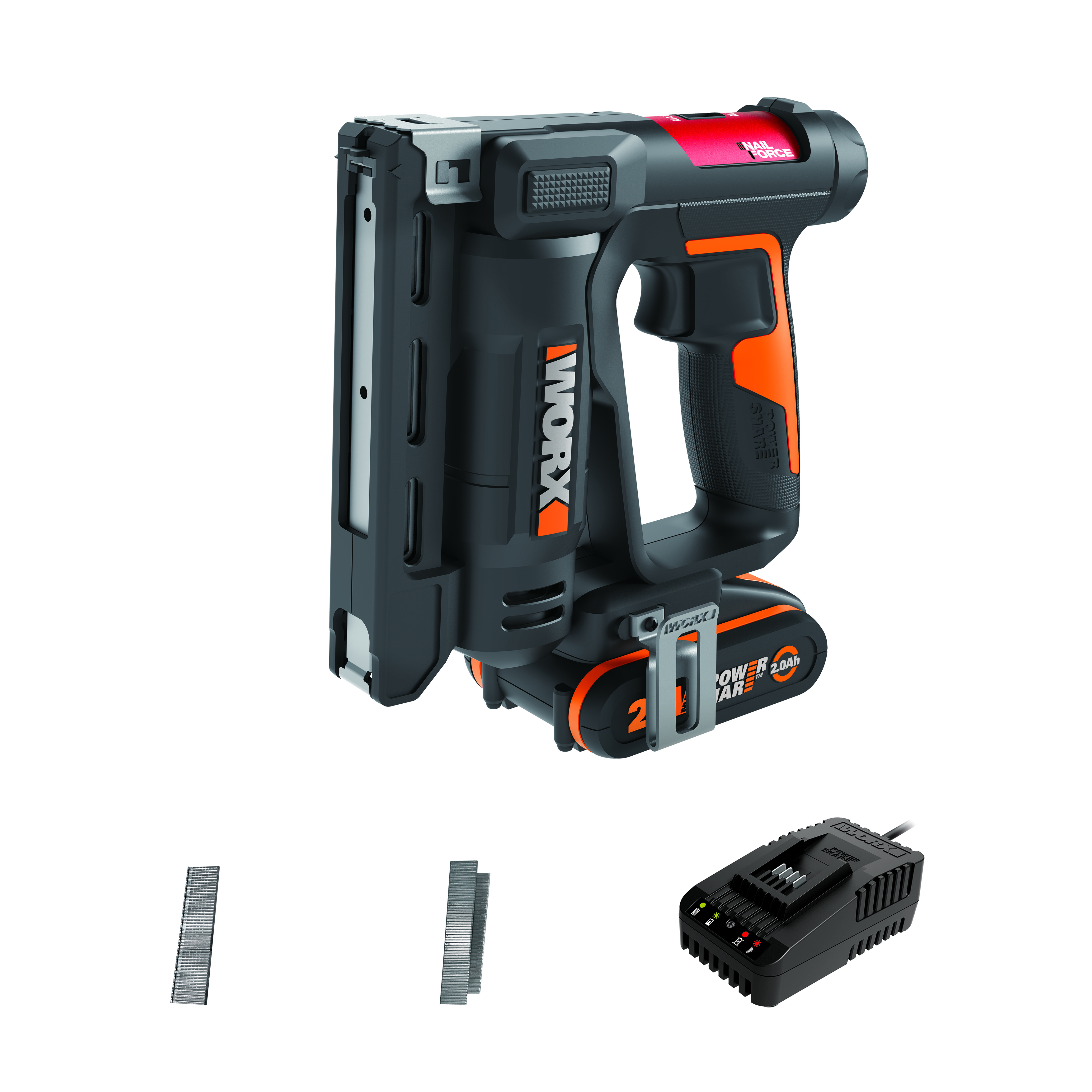 Worx WX843 Mini Grapadora Clavadora 20V 1bat 2.0Ah