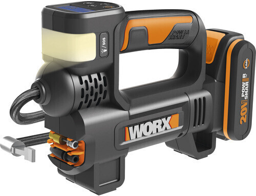 Worx DIY Worx WX092 Inflador y linterna 2 en 1 20V 1bat 2.0Ah