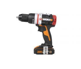 Worx WX354 - Taladro percutor Brushless Slammer Drill 20V 2.0Ah (2 bat)